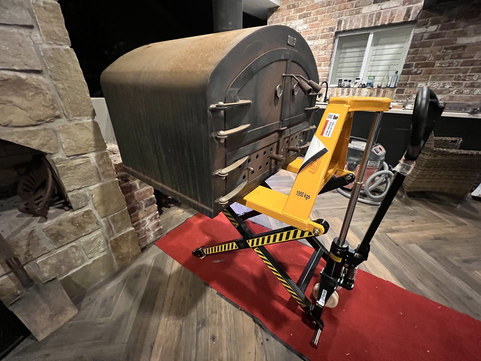 JB Removals specialist lifting equipment moving a heavy item in Sydney
