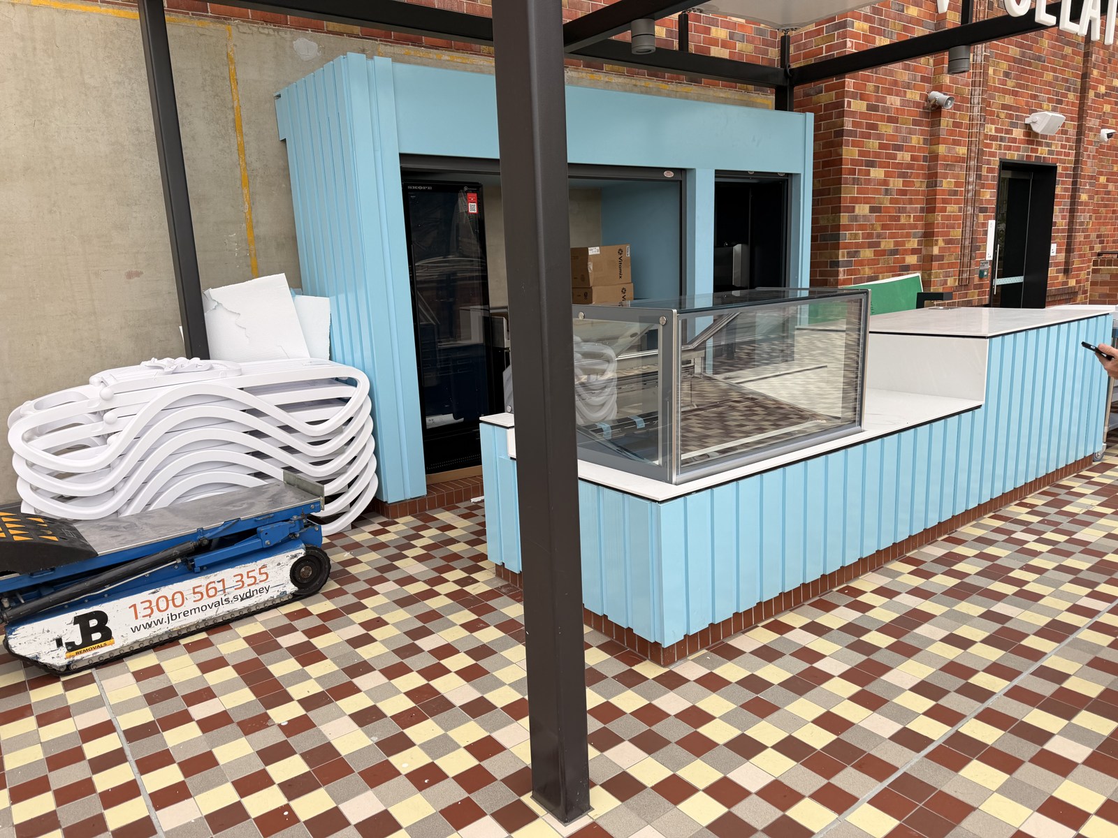 Gelato Fridge Move at North Sydney Olympic Pool