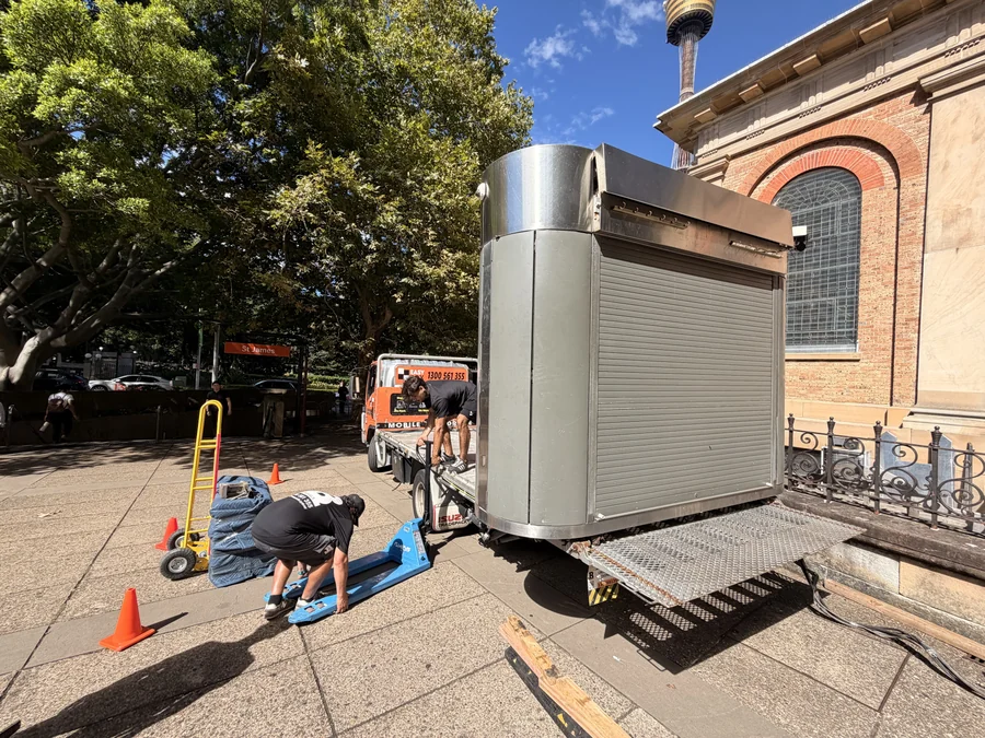 Coffee kiosk secured for its commercial relocation